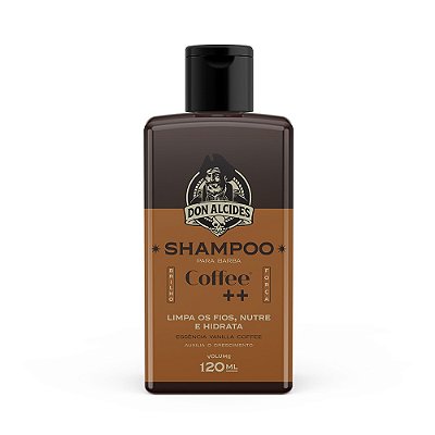 Shampoo para Barba 120ml - Coffee ++ - Don Alcides