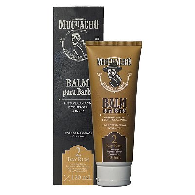 Balm para Barba 130ml - Bay Rum - Muchacho
