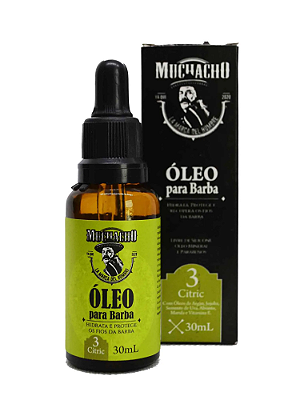 Oleo para Barba 30ml - Citric - Muchacho