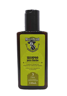 Shampoo para Barba 140ml - Citric - Muchacho