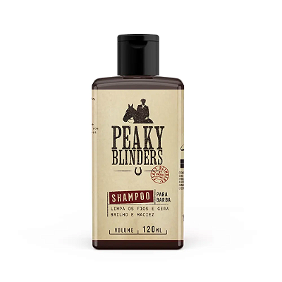 Shampoo para Barba 120ml - Peaky Blinders - Don Alcides