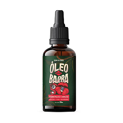 Oleo para Barba 25ml - Guarana - Don Alcides