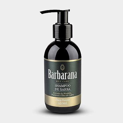 Shampoo para Barba 150ml - Deep Forest - Barbarana