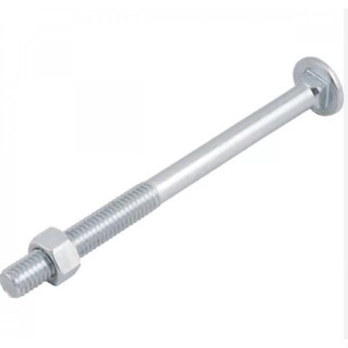 Parafuso Frances Zincado 5/16" X 5 1/2" New Fix - 50 Unidades
