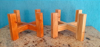 Suporte para Vaso em "X"