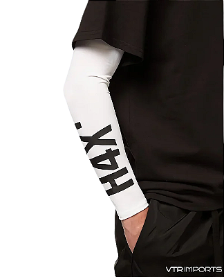 Manguito H4X PRO SLEEVES WHITE - Medidas na descrição