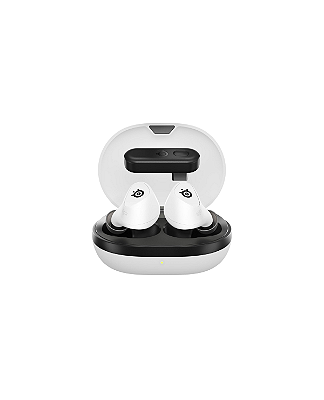 (PRONTA ENTREGA) Fone Auricular STEELSERIES Wireless ARCTIS GAMEBUDS (PC/PLAYSTATION) - Branco