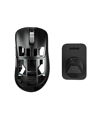 (PRONTA ENTREGA) Mouse Pulsar Feinmann F01 8K Magnesium - Preto
