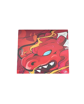 (PRONTA ENTREGA) Mousepad de Vidro - VTR Imports + MANGUITO DE BRINDE