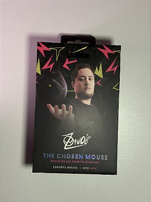 (OPEN BOX) Mouse Pulsar ZywOo "The Choosen" Mini - Preto
