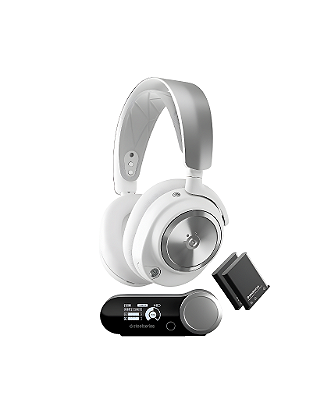 (OPEN BOX) Headset Steelseries Arctis Nova Pro Wireless - Branco (PlayStation)