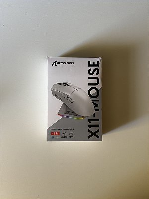 Mouse Attack Shark X11 1Khz - Preto (Open Box)