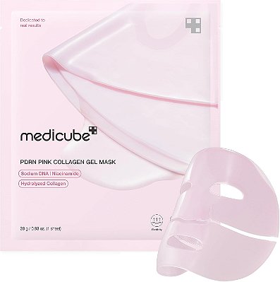 Máscara Facial Medicube PDRN Pink Collagen Gel Mask (4 Unidades)
