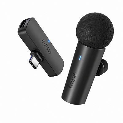 Microfone Sem Fio Fifine M6 - Preto