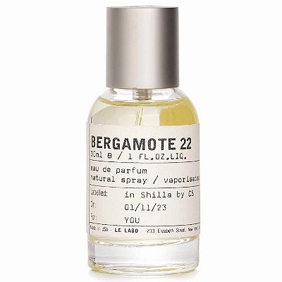 Perfume Le Labo Bergamote 22 Eau de Parfum 30ml