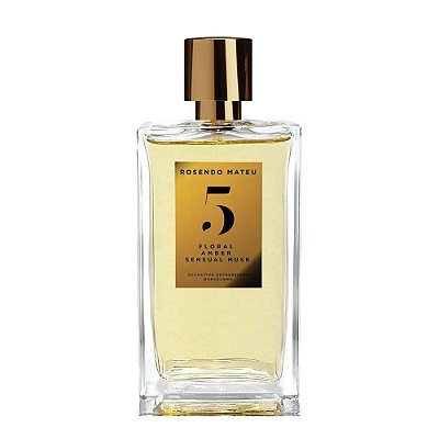 Perfume Rosendo Mateu No 5 Floral, Amber, Sensual Musk Eau de Parfum 100ml