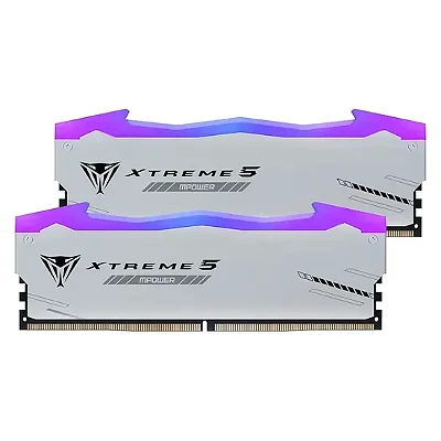 Memória RAM Patriot Viper Xtreme 5 RGB 32GB (2x16GB) DDR5 8000 MT/s CL38 - PVXR532G80C38KM