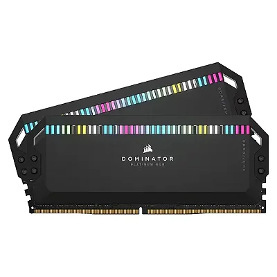 Memória Corsair Dominator Platinum RGB 32GB (2x16GB) DDR5 6200 MT/s CL36 - CMT32GX5M2X6200C36