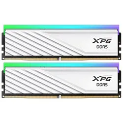 Memória RAM Adata XPG Lancer Blade DDR5 32GB (2x16GB) 6000 MT/s RGB - Branco (AX5U6000C4816G-Dtlabrwh)
