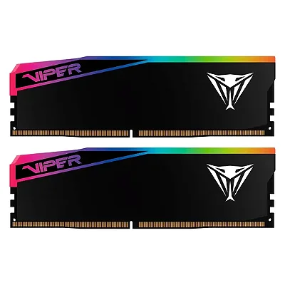Memória RAM Patriot Viper Elite 5R Ultra RGB 48GB (2x24GB) DDR5 6400 MT/s CL32 - VEUR548G6432K