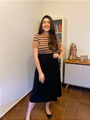 Saia de tricot (Modal)