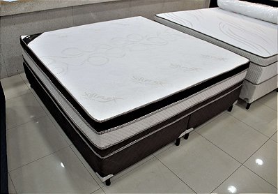 Conjunto Box Molas Ensacadas Pocket 33 Collection (Double Side) Super king (203x193x71) - Soft Flex