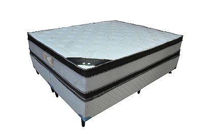 Conjunto Box Molas Ensacadas Pocket 33 Collection (Double Side) Queen (198x158x71) - Soft Flex