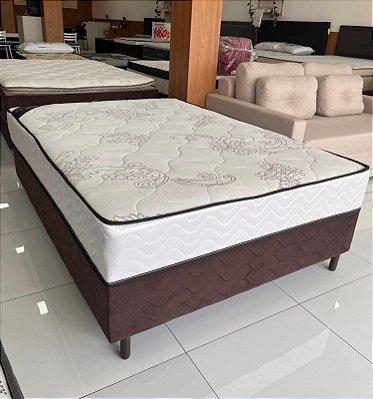 Cama Unibox Acoplada Gladiador Collection Molas Ensacadas - SoftFlex
