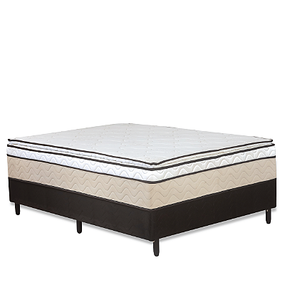 Cama Unibox Acoplada Paris Molas Ensacadas - SoftFlex