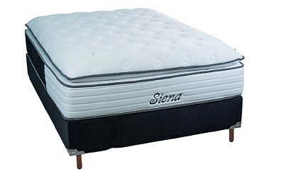 Conjunto Box Molas Ensacadas Siena Visco-Elástica - Soft Flex