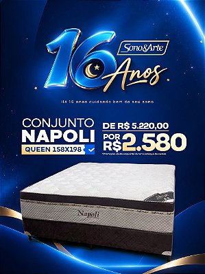 Conjunto Box Napoli Molas Ensacadas - Soft Flex