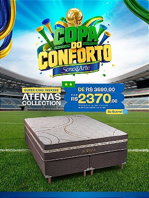 Conjunto Box Atenas Collection Molas Ensacadas - Soft Flex