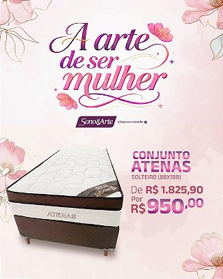 Conjunto Box Atenas Collection Molas Ensacadas - Soft Flex