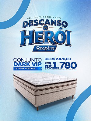 Conjunto Box Gold Dark Vip Molas Ensacadas - Soft Flex