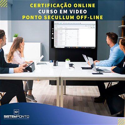 Certificação  On-line Curso Em Video Ponto Secullum Off-Line