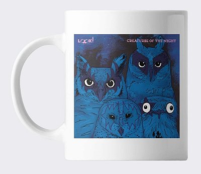 Caneca Look! Creatures of the Night