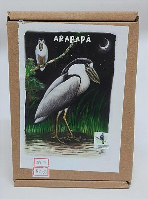 Quebra-Cabeça Ornitologia e Arte - Arapapá - 252 Peças