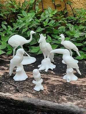 Miniaturas da Fauna Brasileira - Aves