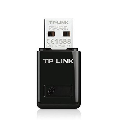 Mini Adaptador USB Wireless TP-Link Tl-WN823N 300Mbps