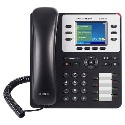 Grandstream GXP2130 IP Phone 3 Linhas Empresarial (PoE)