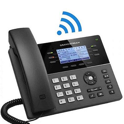 Grandstream GXP1760W IP Phone 6 Linhas 2 10/100 PoE Hd Wifi