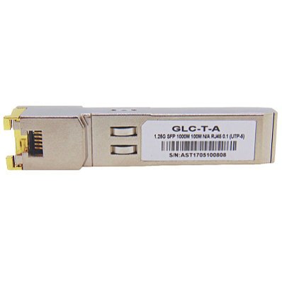 SFP 1.25G 100M GLC-T-A RJ45 1000BASE Cooper 0.1 (UTP-5)