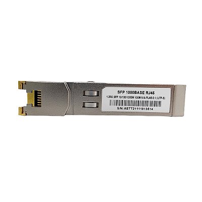 SFP 1.25G 100M 1000BASE RJ45 10/100/1000M Cooper 0.1 (UTP-5)