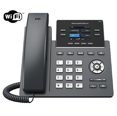 Grandstream GRP 2612W IP Phone 4 Linhas WiFi Empresarial