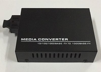 Conversor de Mídia 60km 10/100/1000M-DF-60km Dual Fiber HDV