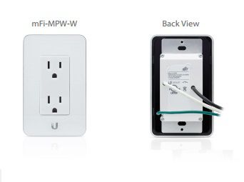 Ubiquiti MFI-MPW-W Tomada De Energia C/ WiFi Branco2 Plugs