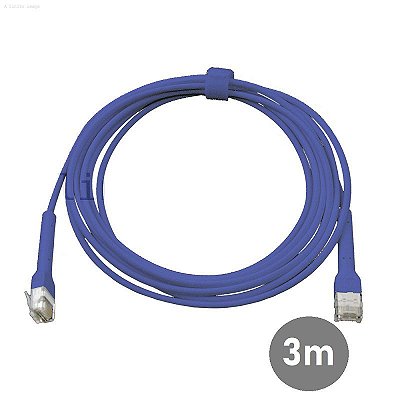 Ubiquiti U-CABLE-PATCH-3M-RJ45-BL UNIFI Cabo Ethernet 3M Azul