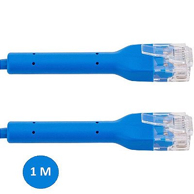 Ubiquiti U-CABLE-PATCH-1M-RJ45-BL UNIFI Cabo Ethernet 1M Azul