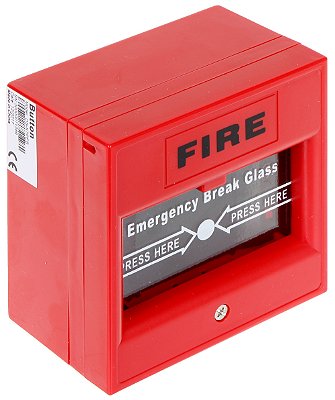 Botão de Saída, emergência de Incendio Hikvision DS-K7PEB