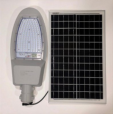 Refletor de Poste Solar 100W CNSDPV-100SL Monocristalino KIT